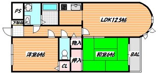 ハイネス北葛西の物件間取画像